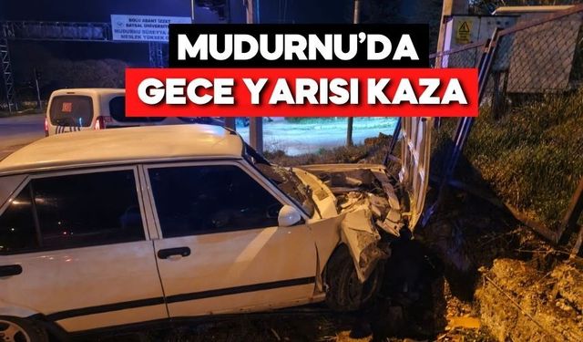 Bolu'da Alkollü ve Ehliyetsiz Sürücü Kaza Yaptı