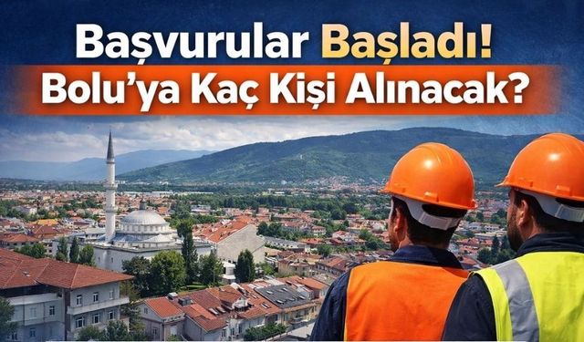 Bolu’da İş Arayanlar Dikkat! Başvurular Açıldı