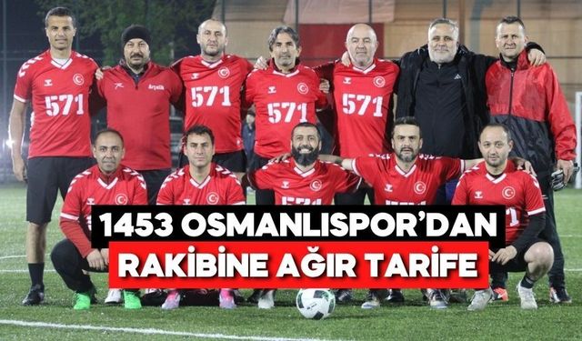 1453 Osmanlıspor’dan Veteranlar Turnuvası’na Damga Vuran Galibiyet