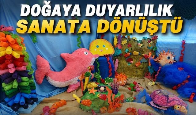 Abant İlkokulu'nda Geri Dönüşüm Sergisi Hayran Bıraktı