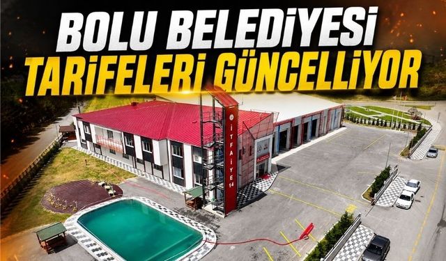 Bolu Belediyesi Baca ve Yangın Tarifelerini Yeniden Düzenliyor