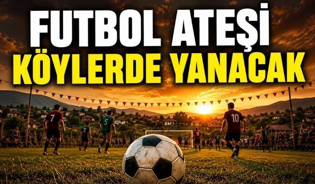 Bolu'da Köyler Arası Futbol Turnuvası İçin İlk Toplantı Yapıldı