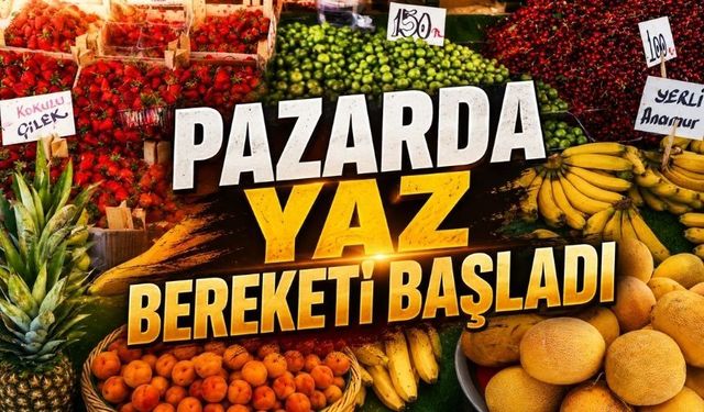 Bolu Pazarı'nda Çilek 120, Kiraz 400 Liraya Kadar Satılıyor