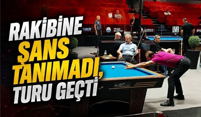 Bilardo Şampiyonası’nda Bolulu Sporcudan Başarılı Performans