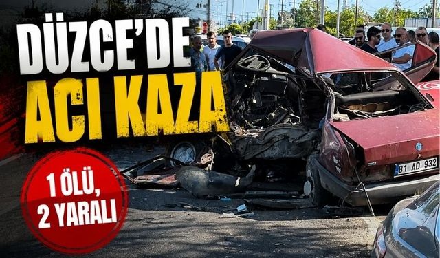 Düzce'de Milletvekilinin Karıştığı Kazada Acı Kayıp