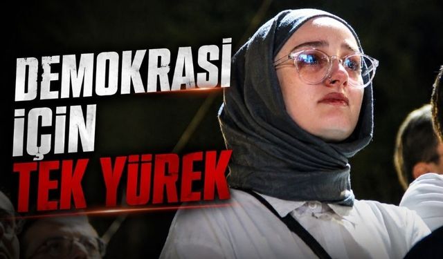 Bolu'da 15 Temmuz'un Acısı ve Gururu Aynı Meydanda Buluştu