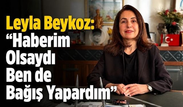 Kurban Bağışı Dosyasında Leyla Beykoz Konuştu