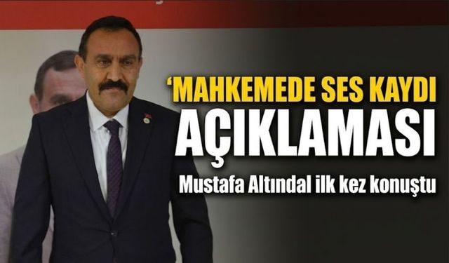 Mustafa Altındal Mahkemede Savunma Yaptı