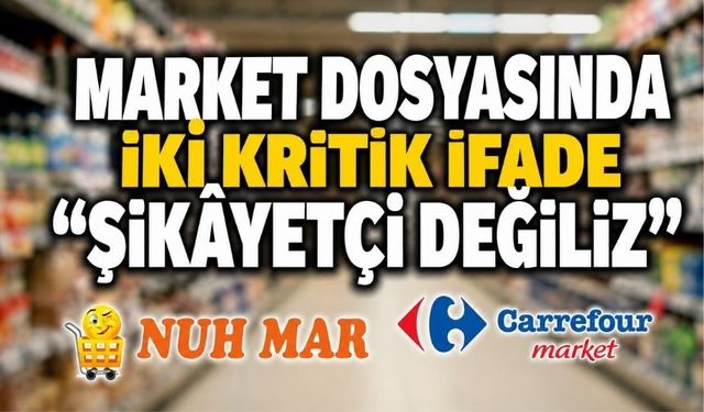 Bolu Belediyesi Davasında Nuhmar ve Carrefoursa Yetkilileri Dinlendi