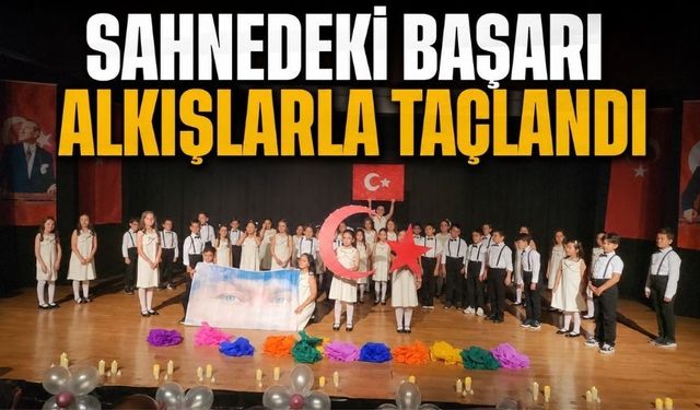 Bolu Mehmet Akif Ersoy İlköğretim Okulu Öğrencileri Sahnede Büyüledi