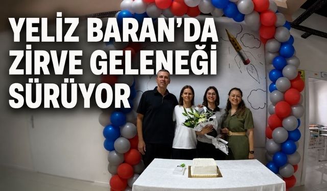 Yeliz Baran Eğitim Kurumu'nda 500 Tam Puan Gururu