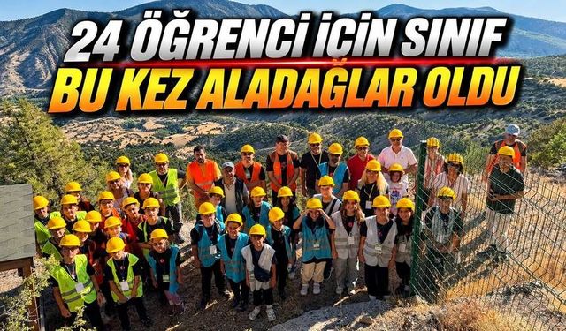 Bolu’da Ders Zili Bu Kez Doğada Çaldı
