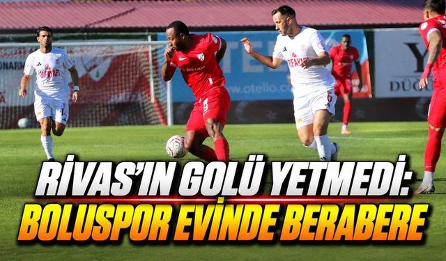 Boluspor Sezonun İlk Puanını Pendikspor Karşısında Aldı
