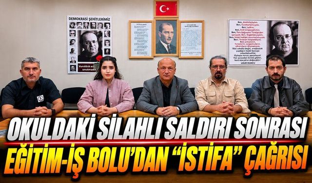 Eğitim-İş Bolu’dan Okul Güvenliği İçin Acil Önlem Çağrısı
