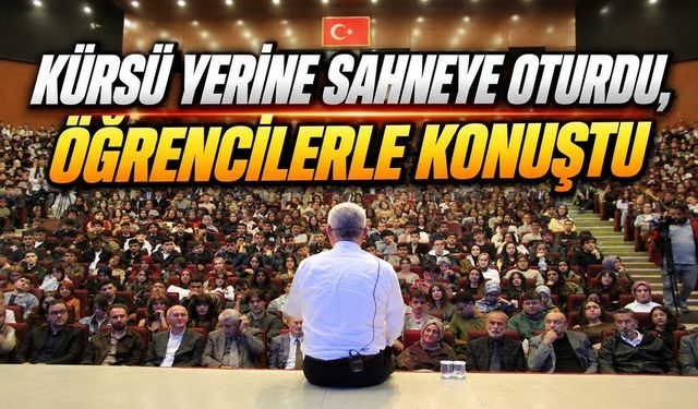 Rektör Yiğit’ten Öğrencilere: “Bir Ağabeyiniz Olarak Konuşuyorum”