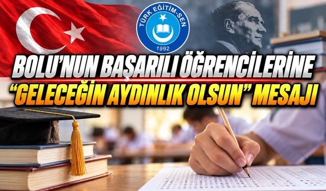 LGS Türkiye Birincilerine Türk Eğitim-Sen’den Tebrik