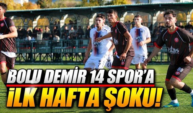 Bolu Demir 14 Spor'a İlk Hafta Şoku!