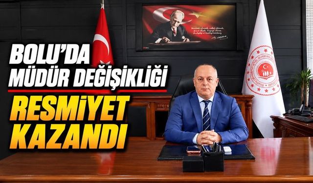 Bolu’da Mart Ayındaki Görev Değişikliği Resmî Gazete’de