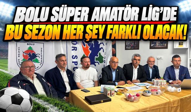 Bolu Amatöründe Ezber Bozan Sezon: Kuralar Çekildi!