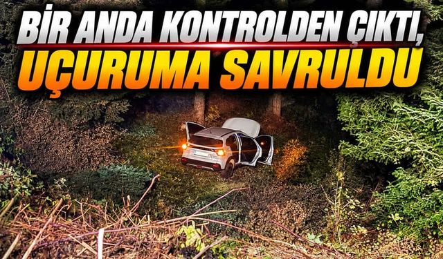 Direksiyon Hakimiyetini Kaybetti, 4 Kişi Hastanelik Oldu