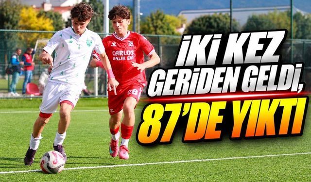 Boluspor U17 Son Dakikalarda Güldü: Bartın Gençlerbirliği’ni 3-2 Mağlup Etti