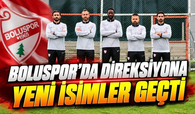 Boluspor Yeni Teknik Ekibini Açıkladı