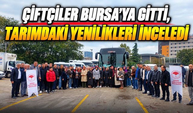Bolulu 100 Çiftçi Tarımın Geleceğini Yerinde Gördü