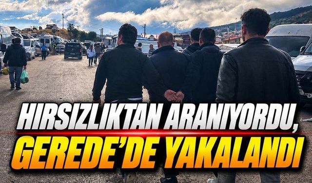 5 Yıl 2 Ay Hapis Cezası Vardı, Panayırda Yakalandı