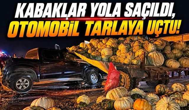 Bolu’da Kabaklar Yola Saçıldı, 4 Kişi Hastanelik Oldu