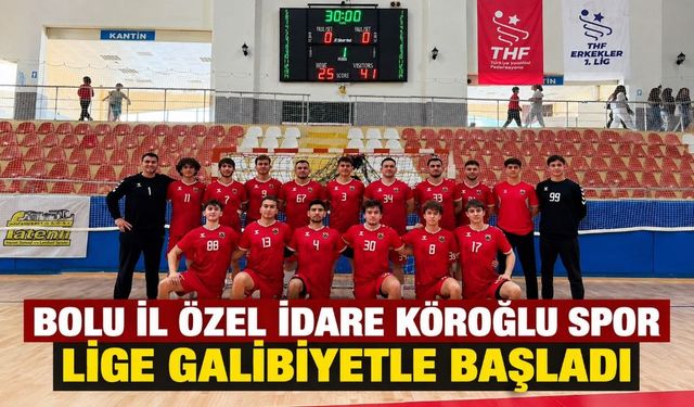 BOLU İL ÖZEL İDARE KÖROĞLU SPOR LİGE GALİBİYETLE BAŞLADI