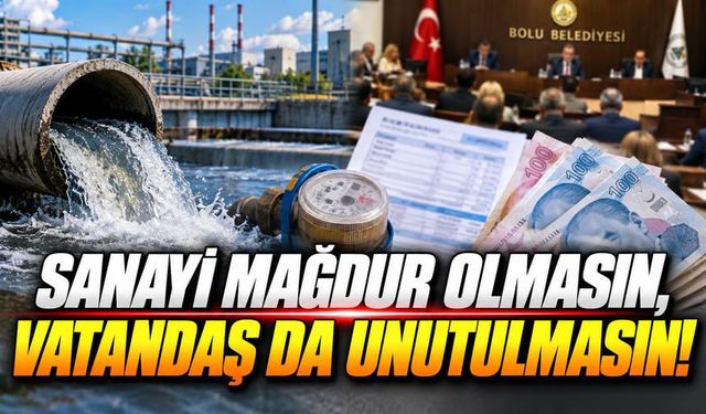 Bolu’da Atık Su Tarifesi Yeniden Masaya Yatırılacak