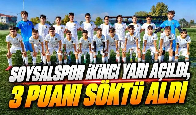 Soysalspor U14 Düzce Deplasmanından Zaferle Döndü: 2-1