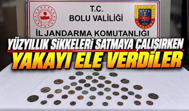 Bolu’da Tarihi Eser Pazarlığı Jandarmaya Takıldı