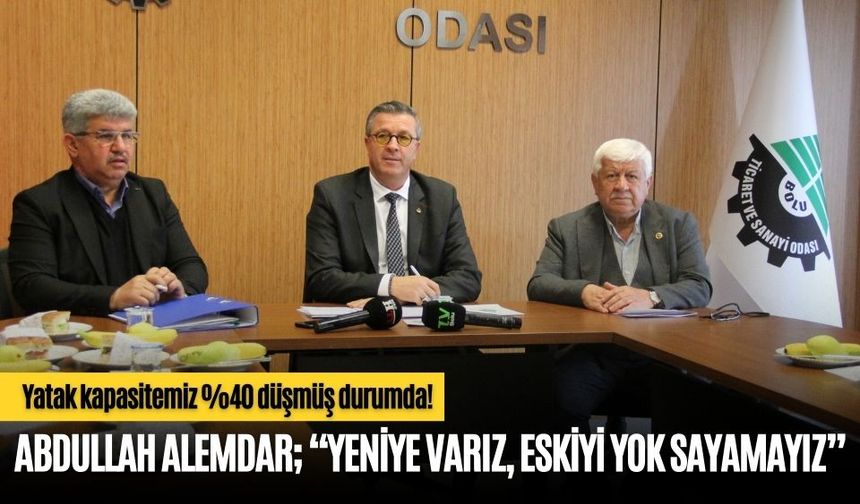 ABDULLAH ALEMDAR; “YENİYE VARIZ, ESKİYİ YOK SAYAMAYIZ”