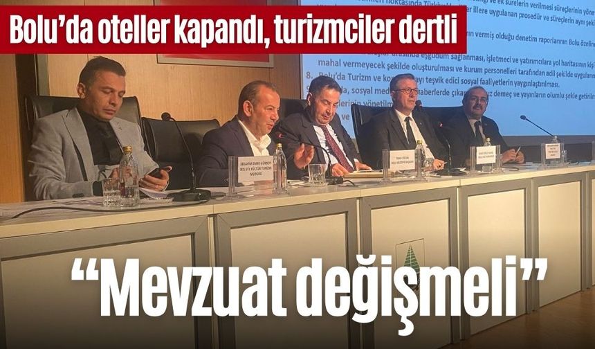 Bolu’da oteller kapandı, turizmciler dertli