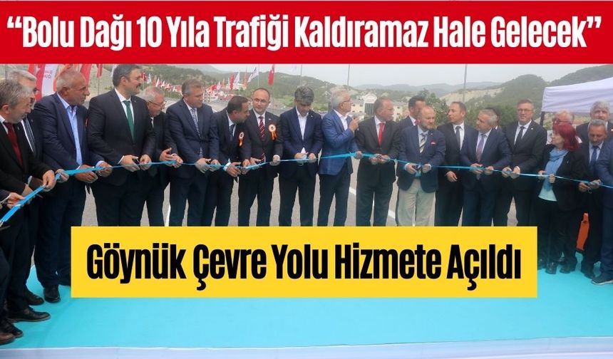 Göynük Çevre Yolu Hizmete Açıldı