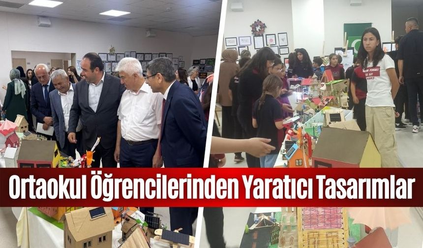 Ortaokul Öğrencilerinden Yaratıcı Tasarımlar