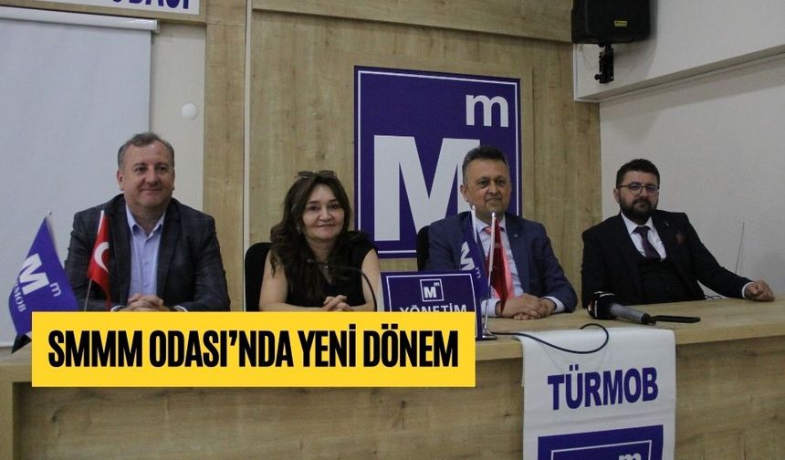 SMMM ODASI’NDA YENİ DÖNEM, GENÇ VE KADIN AĞIRLIKLI KADRO