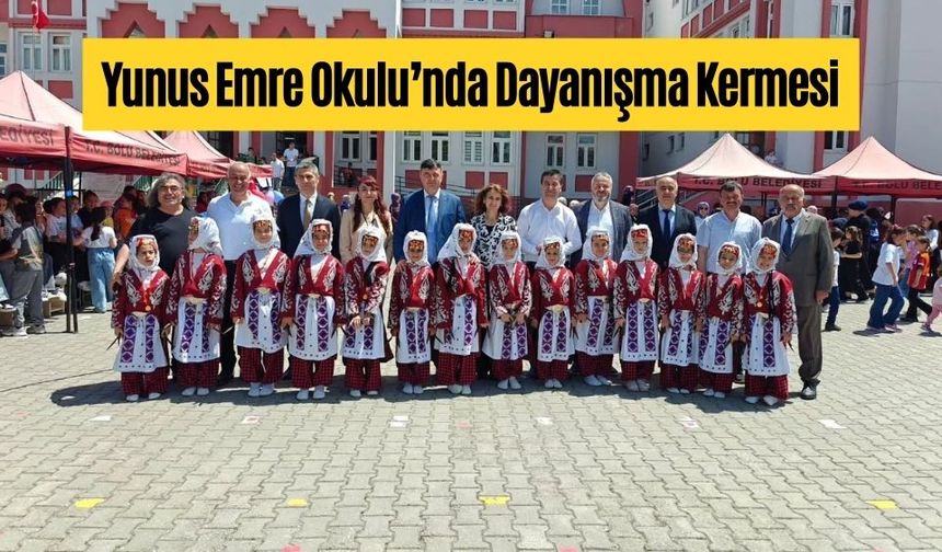 Yunus Emre Okulu’nda Dayanışma Kermesi
