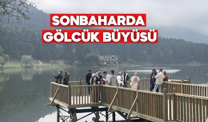 Gölcük Tabiat Parkı Sonbaharda Hafta Sonu Tatilcilerinin Uğrak Noktası Oldu