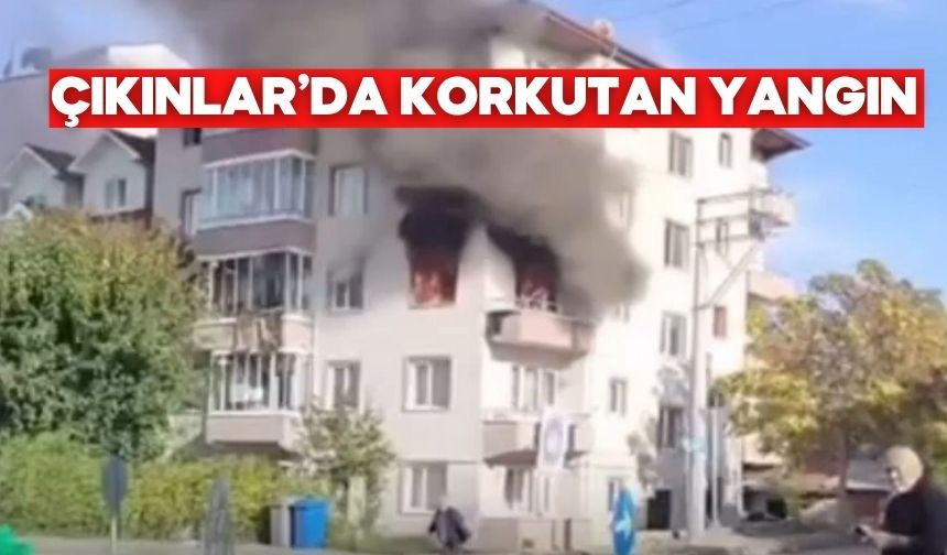 Bolu’da 5 Katlı Apartmanda Korkutan Yangın: Daire Alevlere Teslim Oldu