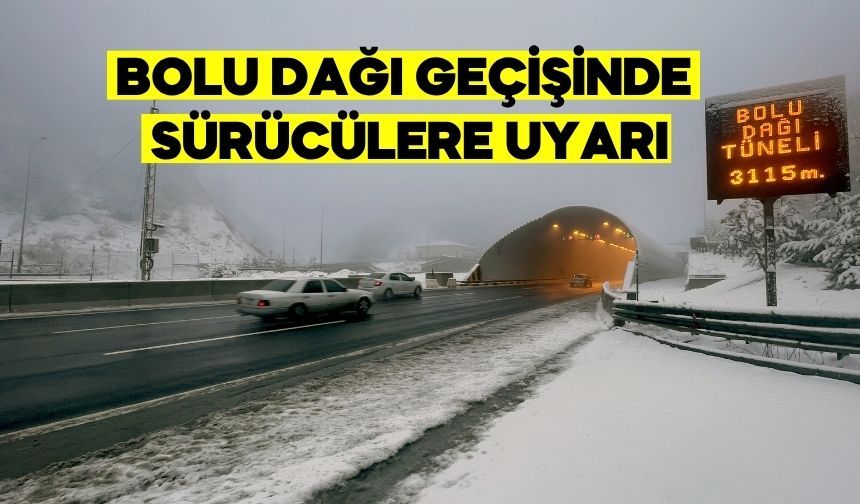 Anadolu Otoyolu Bolu Dağı Geçişinde Kaplama Çalışması Başlıyor