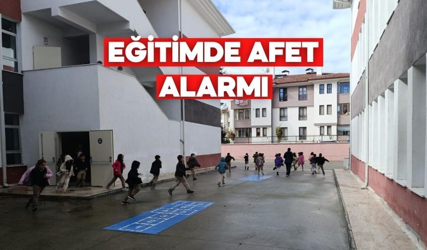 Bolu İl Millî Eğitim Müdürlüğü’nden Afetlere Karşı Kapsamlı Tatbikat
