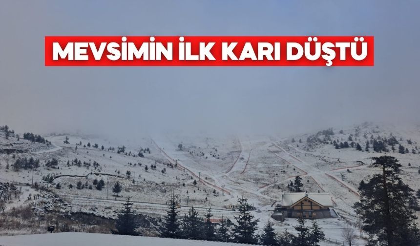 Bolu’da Kış Kapıyı Çaldı! Kartalkaya ve Yaylalara Kar Yağdı