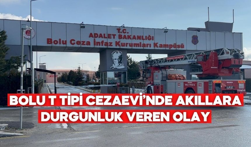 Bolu T Tipi Cezaevi’nde Akıllara Durgunluk Veren Olay! Çocuğunu Döve Döve Entübeye Soktu