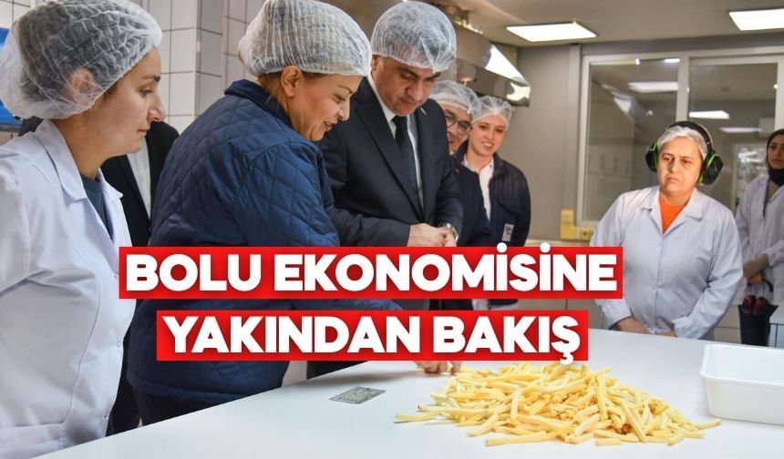 Bolu Ekonomisine Katkı Sunan İki Dev Tesise Vali Aydın’dan Yakın İnceleme