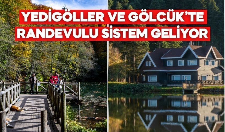 Yedigöller Sonbaharda Patlama Yaptı! 306 Bin Ziyaretçi, Yeni Sistem Yolda