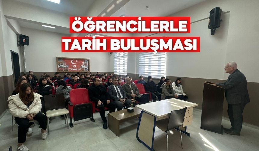 İdris Keleş Seben’de Öğrencilerle Buluştu, Bolu’nun Tarihi Anlatıldı
