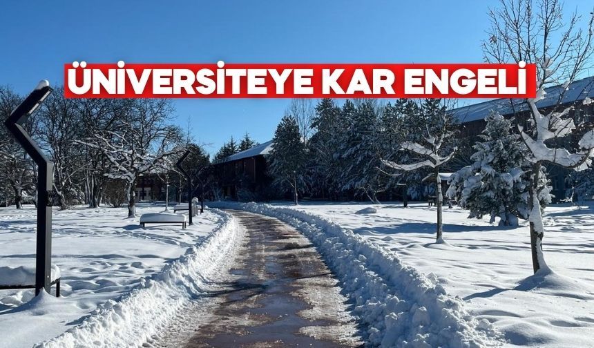 Yoğun Kar Eğitimi Durdurdu: BAİBÜ’de 1 Gün Ara