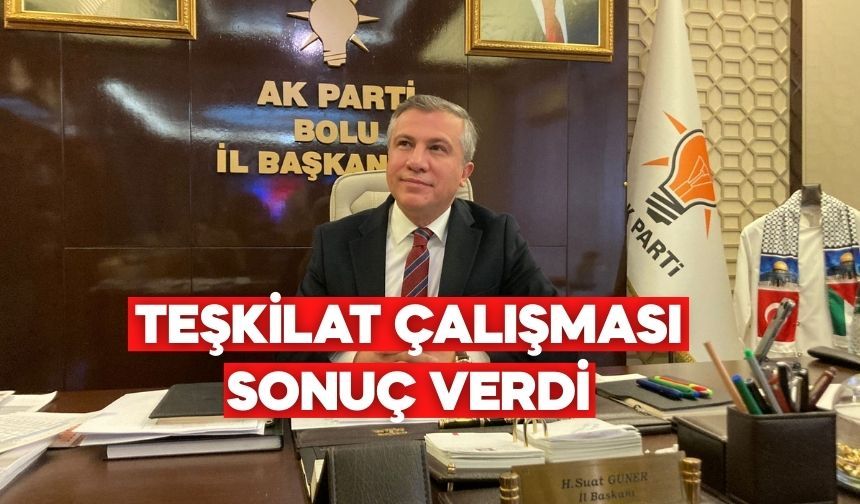 Dörtdivan Hedefi Aştı, AK Parti Bolu’da Üye Artışı Yaşadı